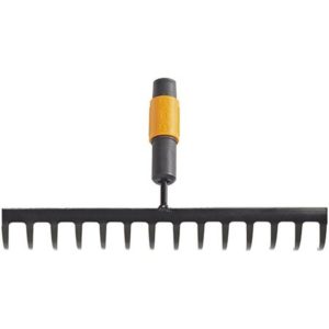 Грабли для грунта 14 зубьев Fiskars QuikFit (135511)