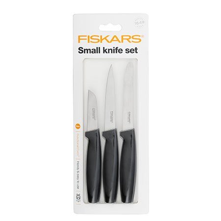Набор ножей для чистки продуктов Fiskars Small Knife Set (1014274)