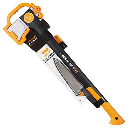 Набор: топор-колун Fiskars X21 L и нож поварской Fiskars Functional Form (170054)