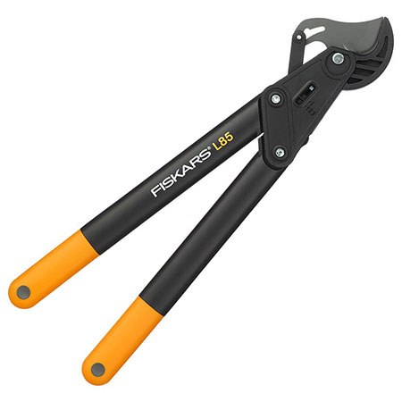 Сучкорез контактный с храповым механизмом Fiskars PowerStep L85 (112850)