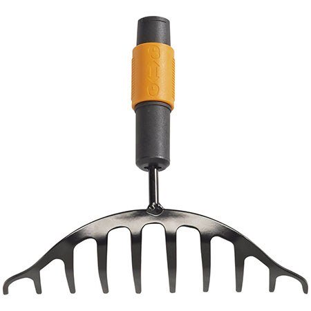 Грабли для уборки клумб и кустарниковых зон Fiskars QuikFit (135501)