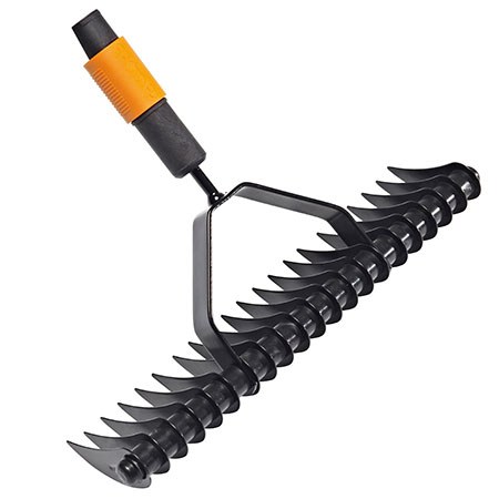 Грабли для уборки и разрыхления почвы Fiskars QuikFit (135513)