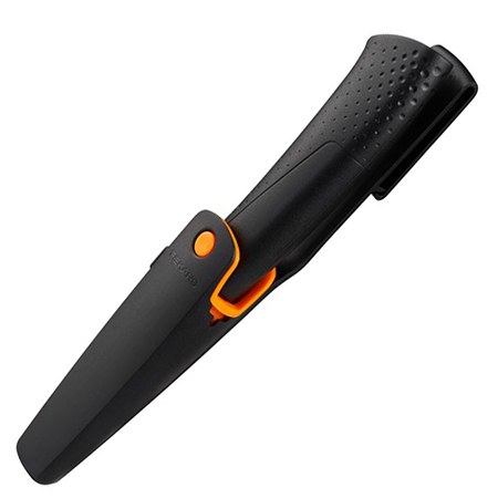 Нож с точилкой Fiskars (156016) - Купить в Украине с Гарантией 5 Лет